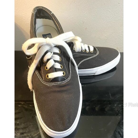 Polo Ralph Lauren Vaughn Leather/Canvas Low Men’s Casual Sneakers Shoes Size 10D - Picture 7 of 11